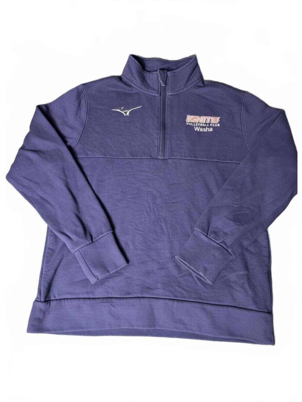 Mizuno Performance Women's Quarter Zip Sweatshirt - Small